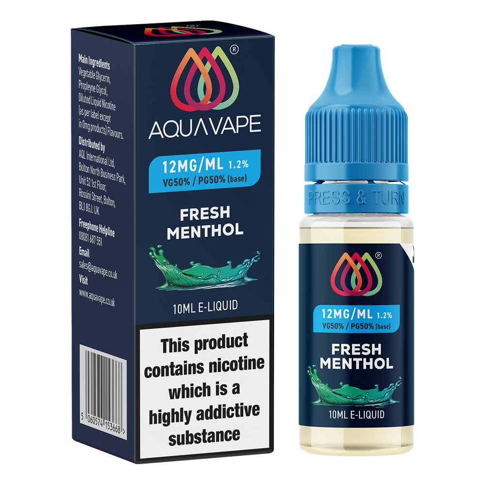 Fresh Menthol by Aquavape - 10ml  Vape Shop