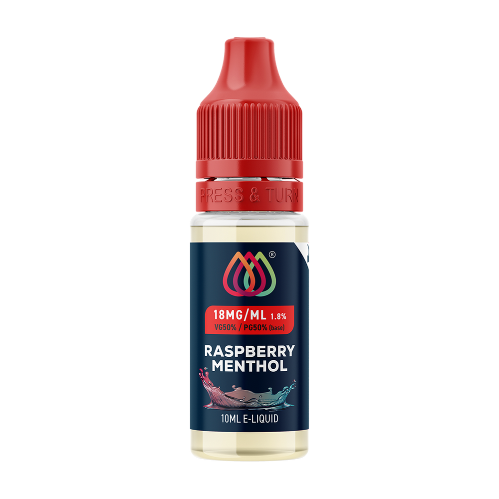 Raspberry Menthol E-Liquid by Aquavape - 10ml