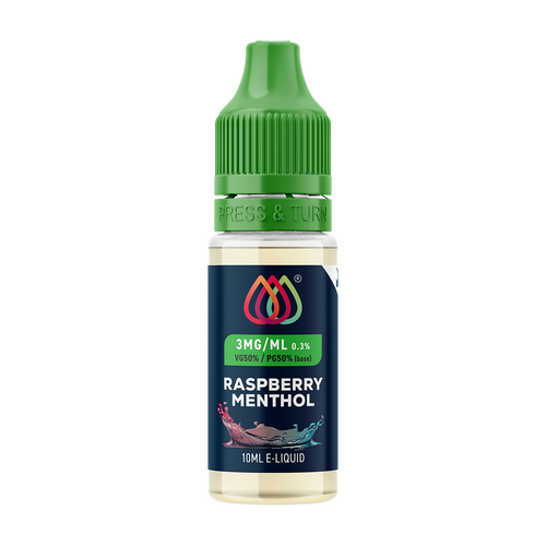 aquavape raspberry menthol 3mg