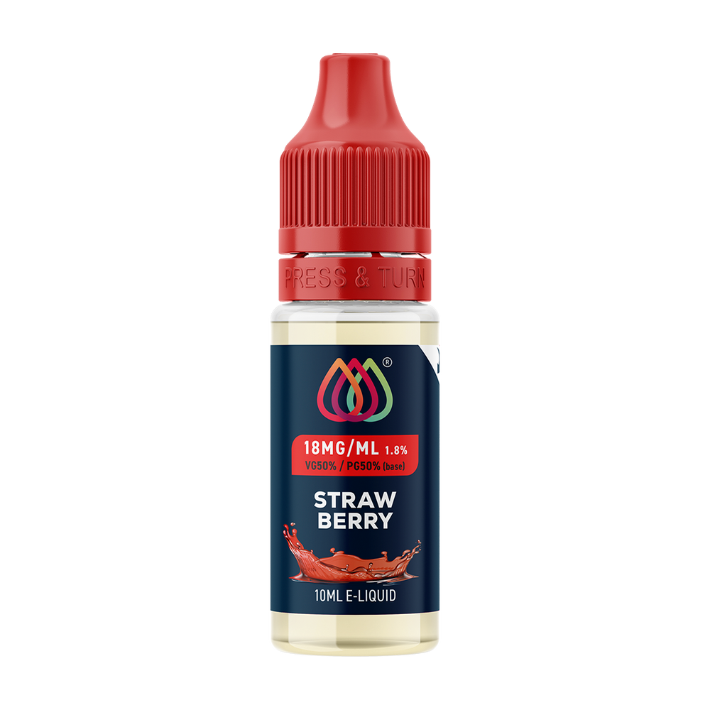 Strawberry E-Liquid by Aquavape - 10ml