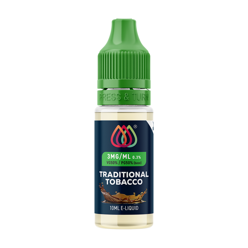 aquavape traditional tobacco 3mg