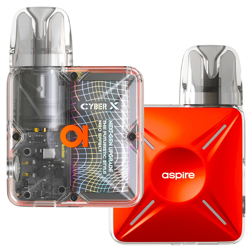 Aspire Cyber X Vape Kit Coral Orange