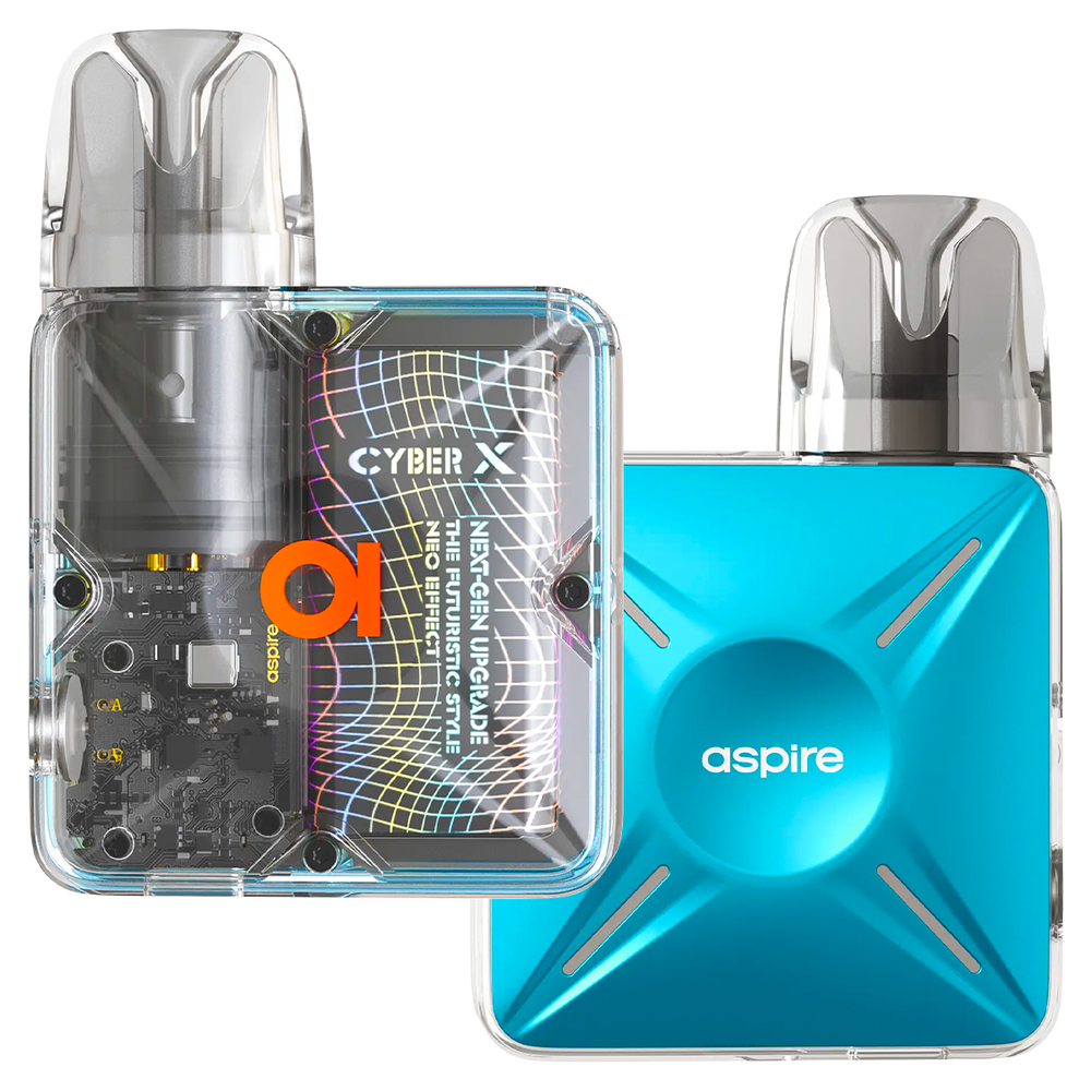 Aspire Cyber X Vape Kit Frost Blue