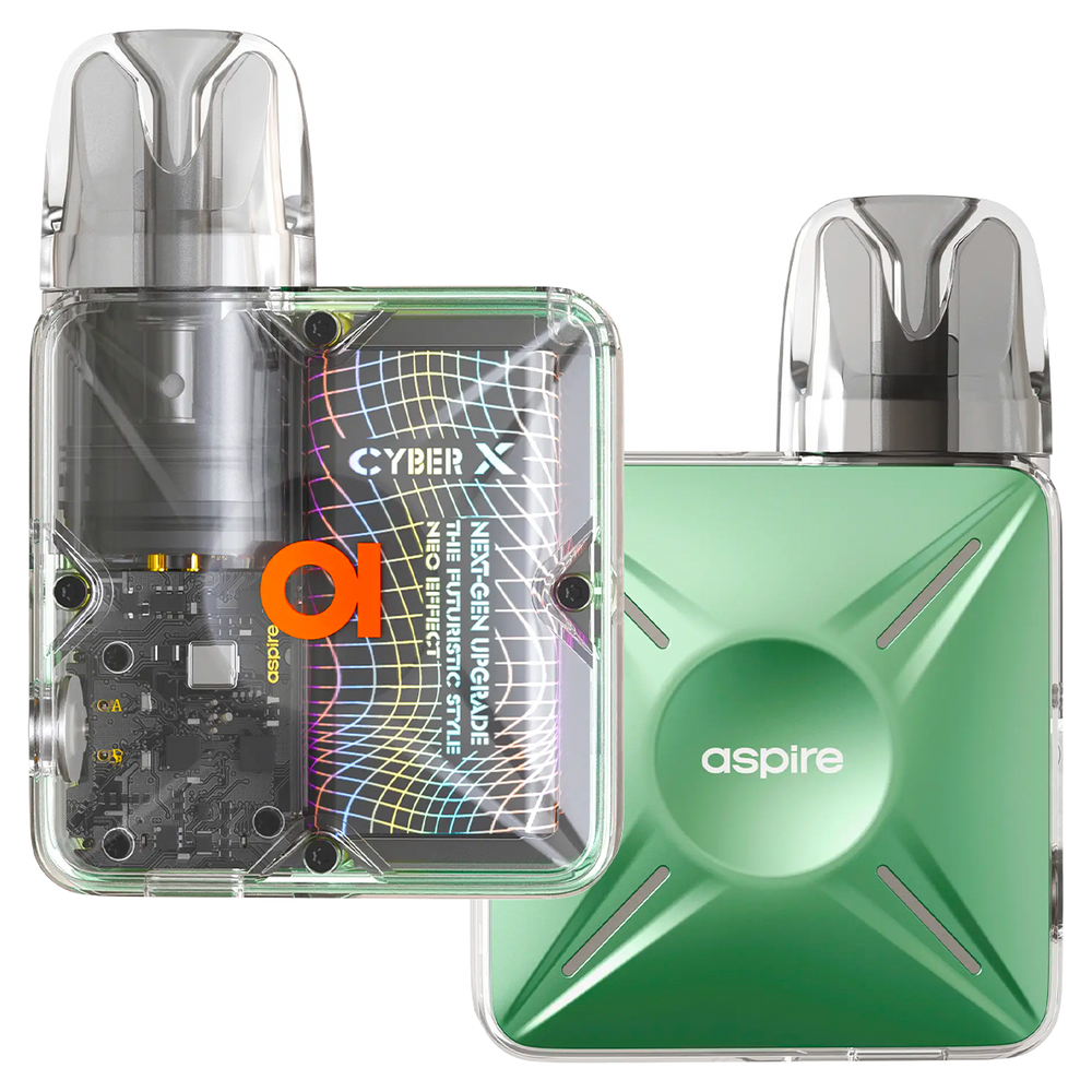 Aspire Cyber X Vape Kit Sage Green