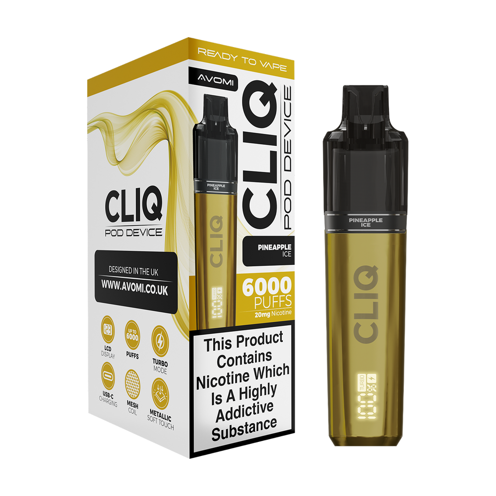Avomi Cliq 6000 Puff Vape Kit Vape Shop Avomi Cliq 6000 Puff Vape Kit Vape Shop
