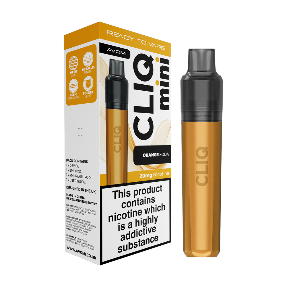 Avomi Cliq Mini Kit Orange soda