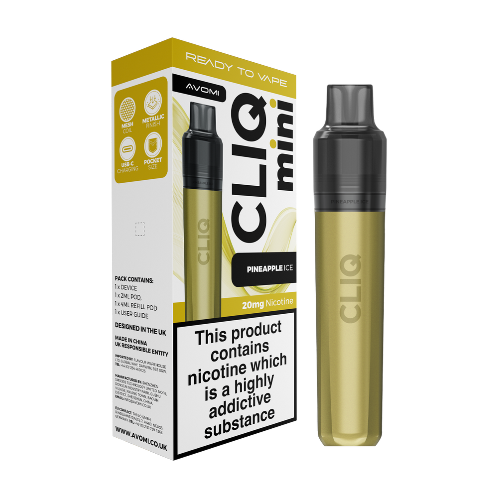 Avomi Cliq Mini Kit pineapple ice