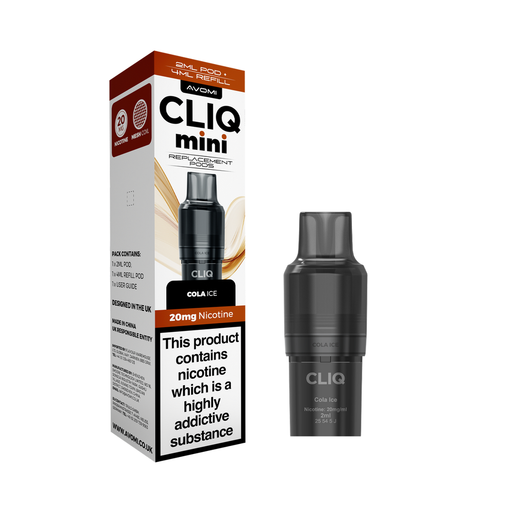 Avomi Cliq Mini Pods cola ice