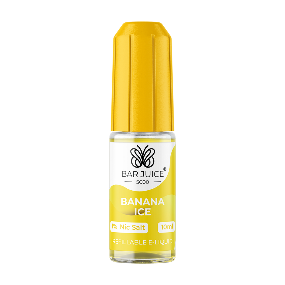Banana Ice Nic Salt by Bar Juice 5000 Vape Shop Banana Ice Nic Salt by Bar Juice 5000 Vape Shop