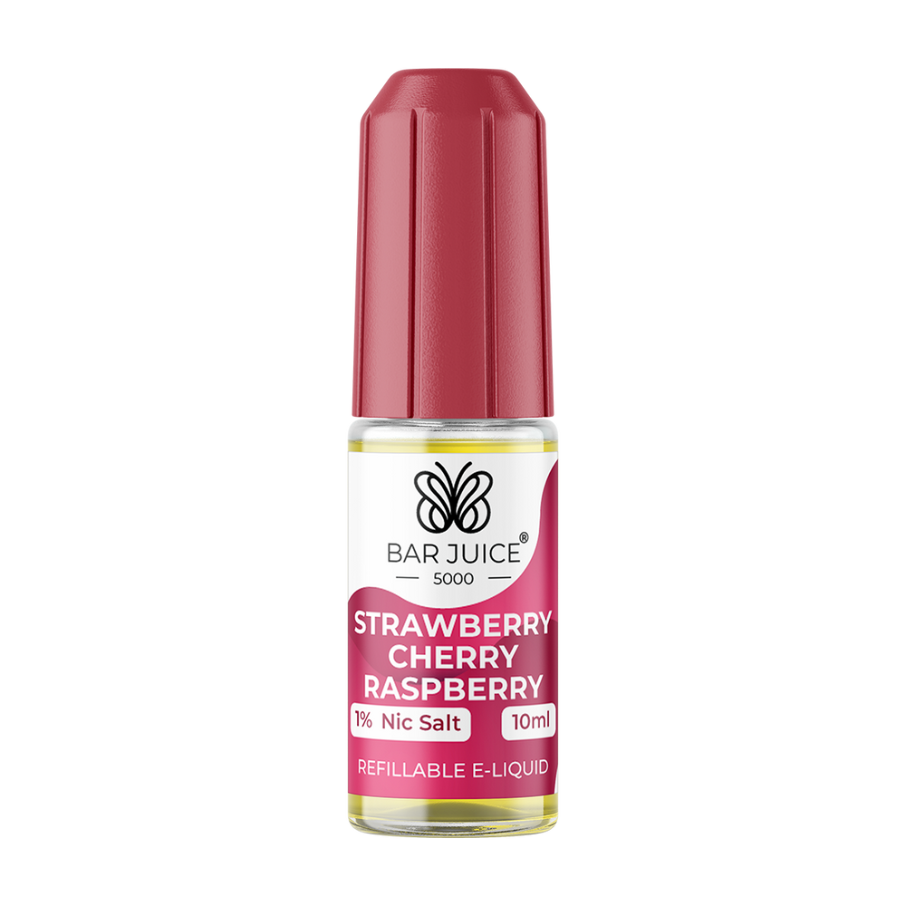 holiday airplane mode - vape review Strawberry Cherry Raspberry Nic Salt by Bar Juice 5000 – Vape Shop