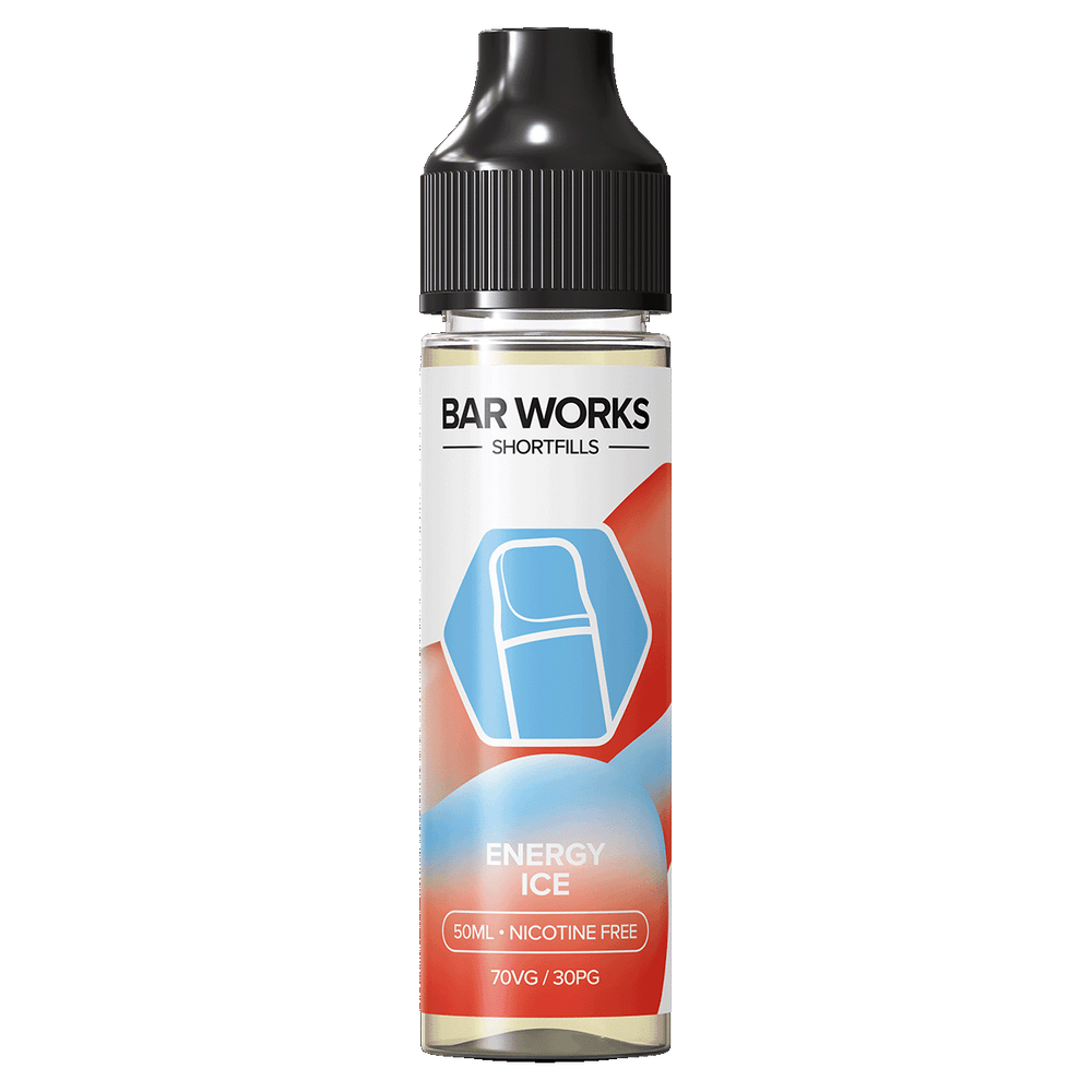 bar works vape juice Energy Ice Shortfill by Bar Works