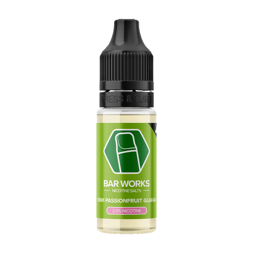 Kiwi Passionfruit Guava Nic Salt by Bar Works - 10ml