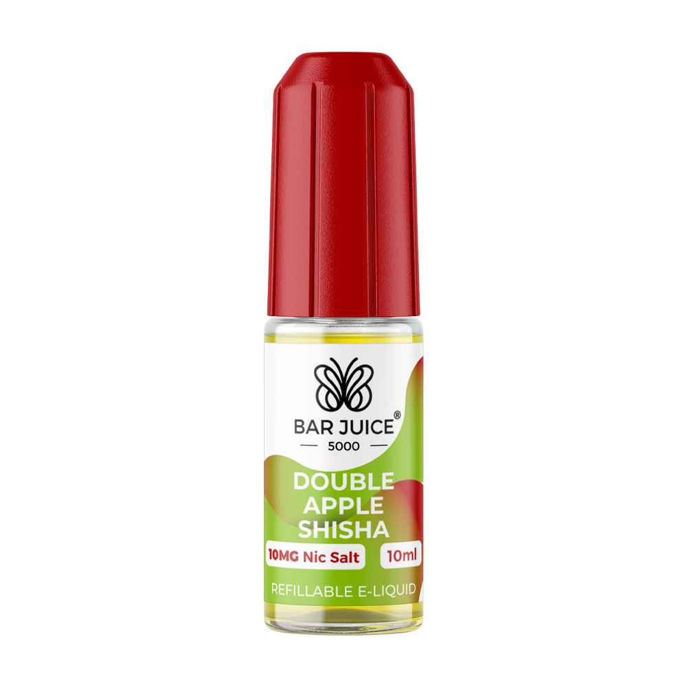 Double Apple Shisha Nic Salt by Bar Juice 5000 10mg