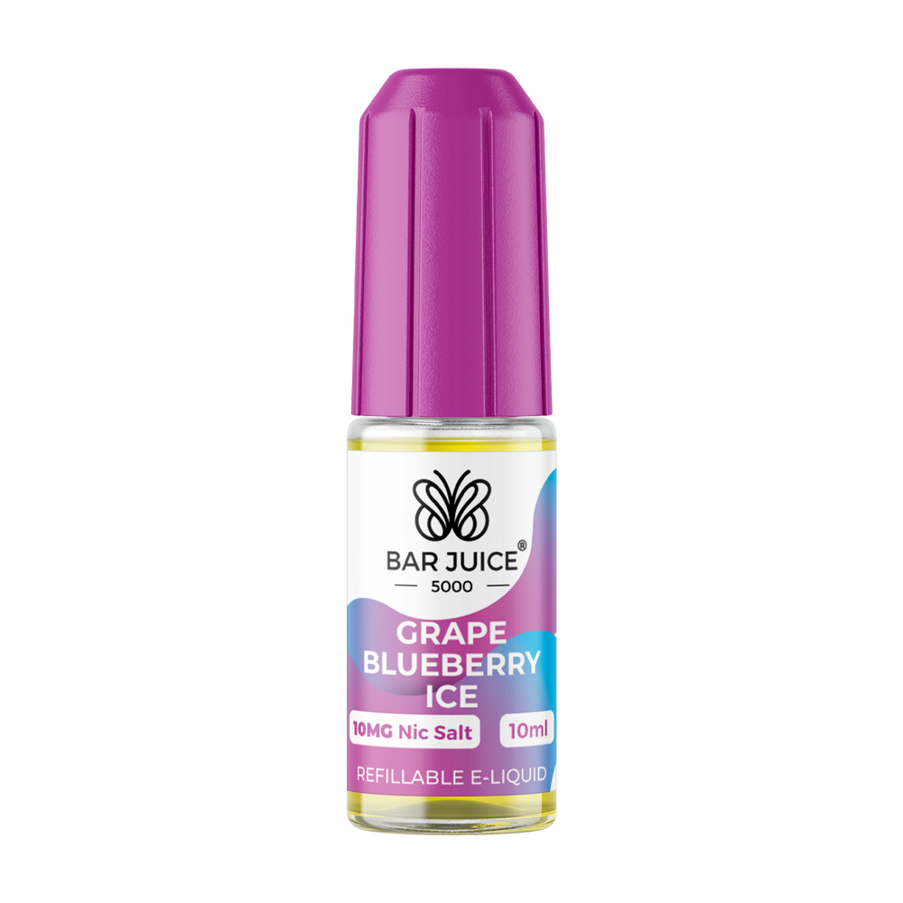 Grape Blueberry Ice Nic Salt by Bar Juice 5000 10mg