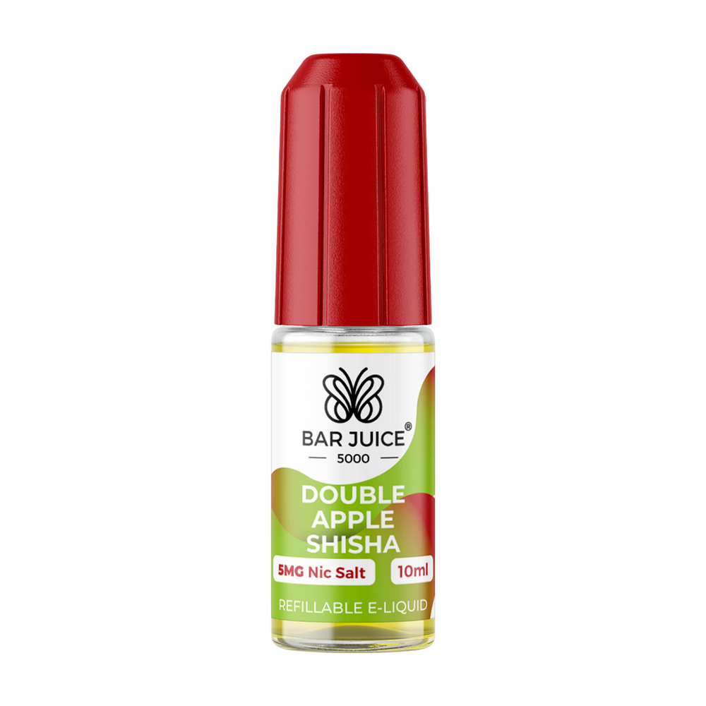 Double Apple Shisha Nic Salt by Bar Juice 5000 5mg