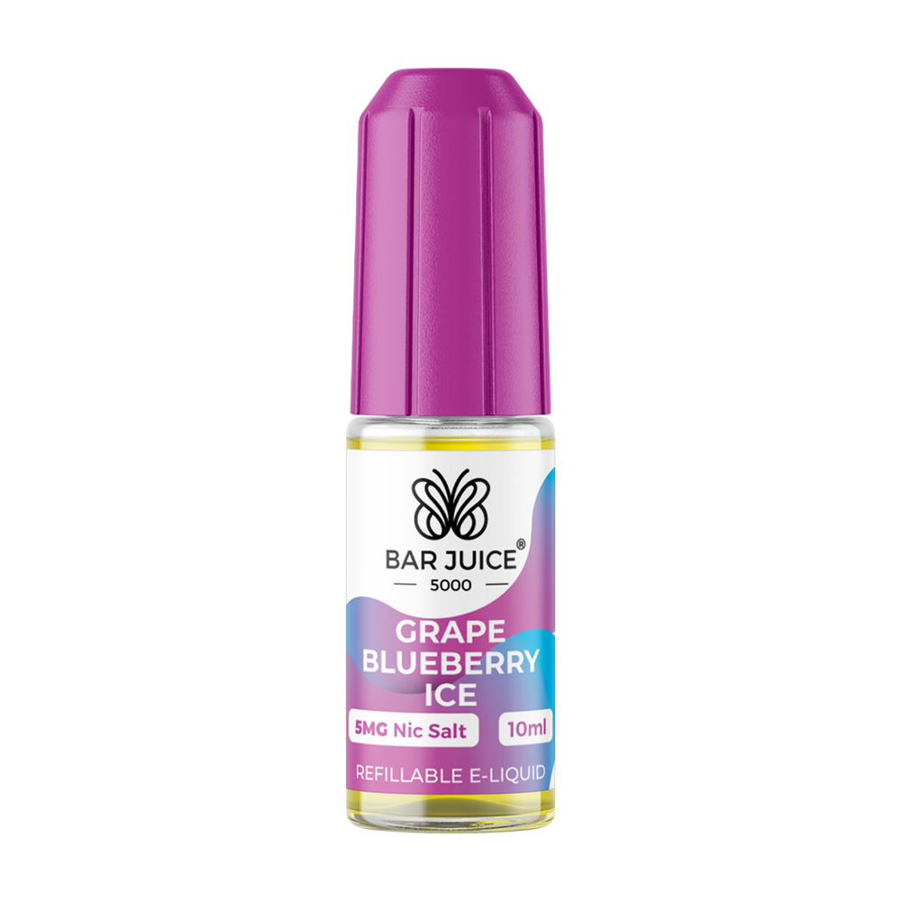 Grape Blueberry Ice Nic Salt by Bar Juice 5000 5mg