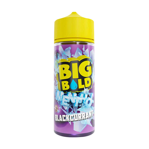 Blackcurrant Menthol 100ml Shortfill by Big Bold