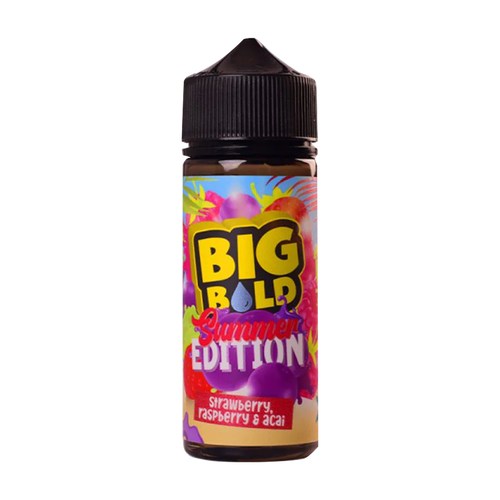 big bold 100ml shortfills strawberry raspberry acai
