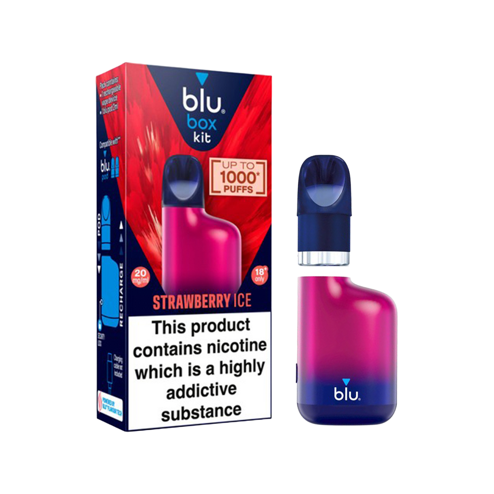 Blu Box Kit | Prefilled Pod Kit | Blu Box Vape Kit | MTL Vape Shop Blu Box Kit | Prefilled Pod Kit | Blu Box Vape Kit | MTL Vape Shop