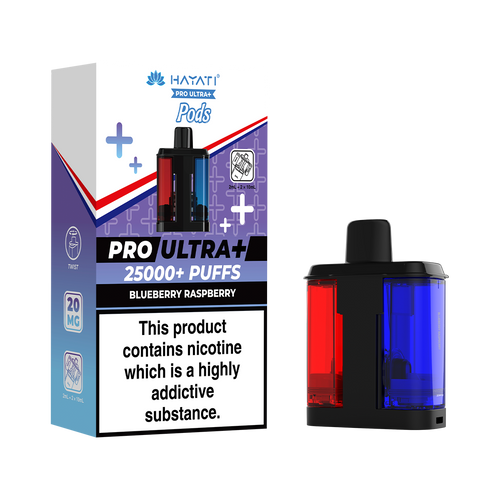 Hayati pro ultra Plus Pods Blueberry Raspberry