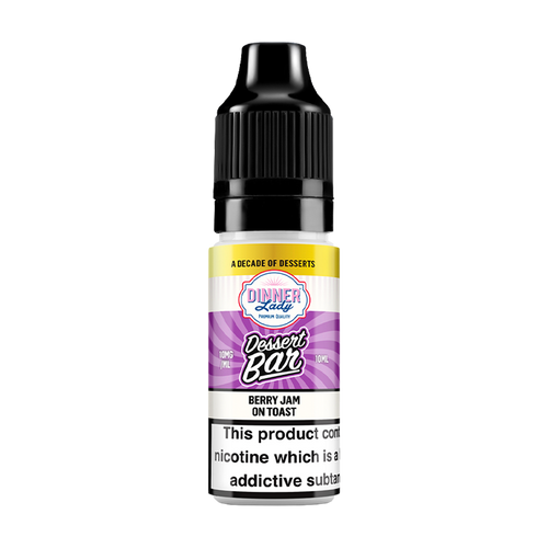 dinner lady bar salts desserts berry jam on toast 10ml