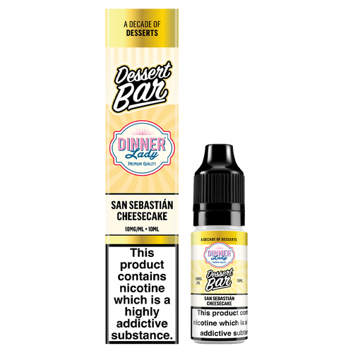 dinner lady bar salts desserts san sebastian cheesecake 10ml