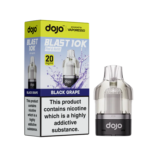 dojo blast 10k refill black grape
