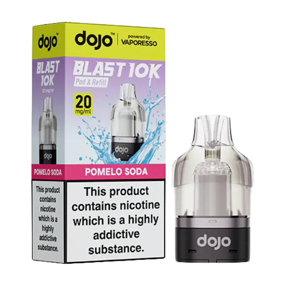 dojo blast 10k prefilled pods pomelo soda