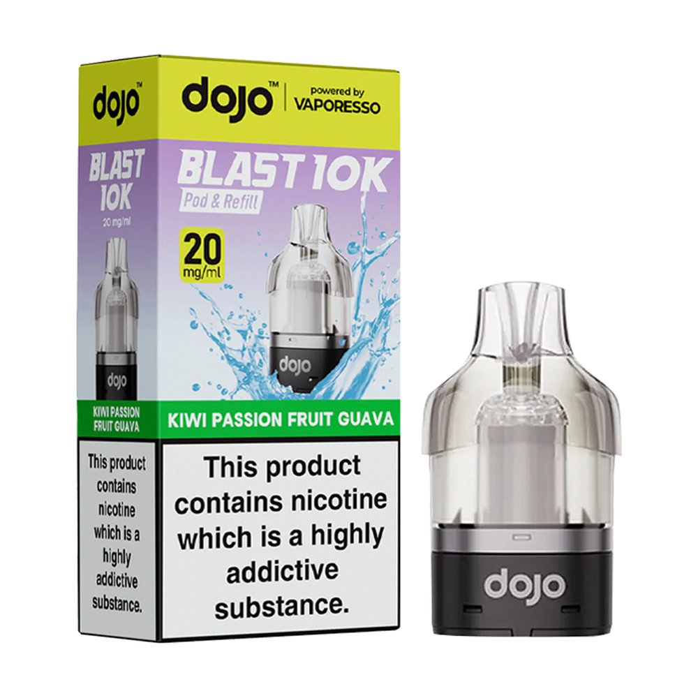 dojo blast 10k refill kiwi passion fruit guava