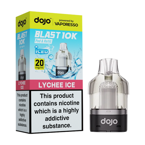 dojo blast 10k refill lychee ice