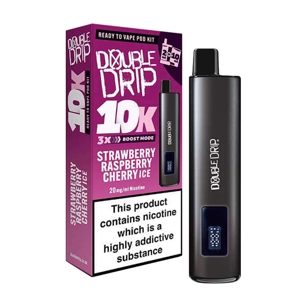 Double Drip 10K Kit | Prefilled Pod Kit | MTL Vaping Vape Shop Double Drip 10K Kit | Prefilled Pod Kit | MTL Vaping Vape Shop