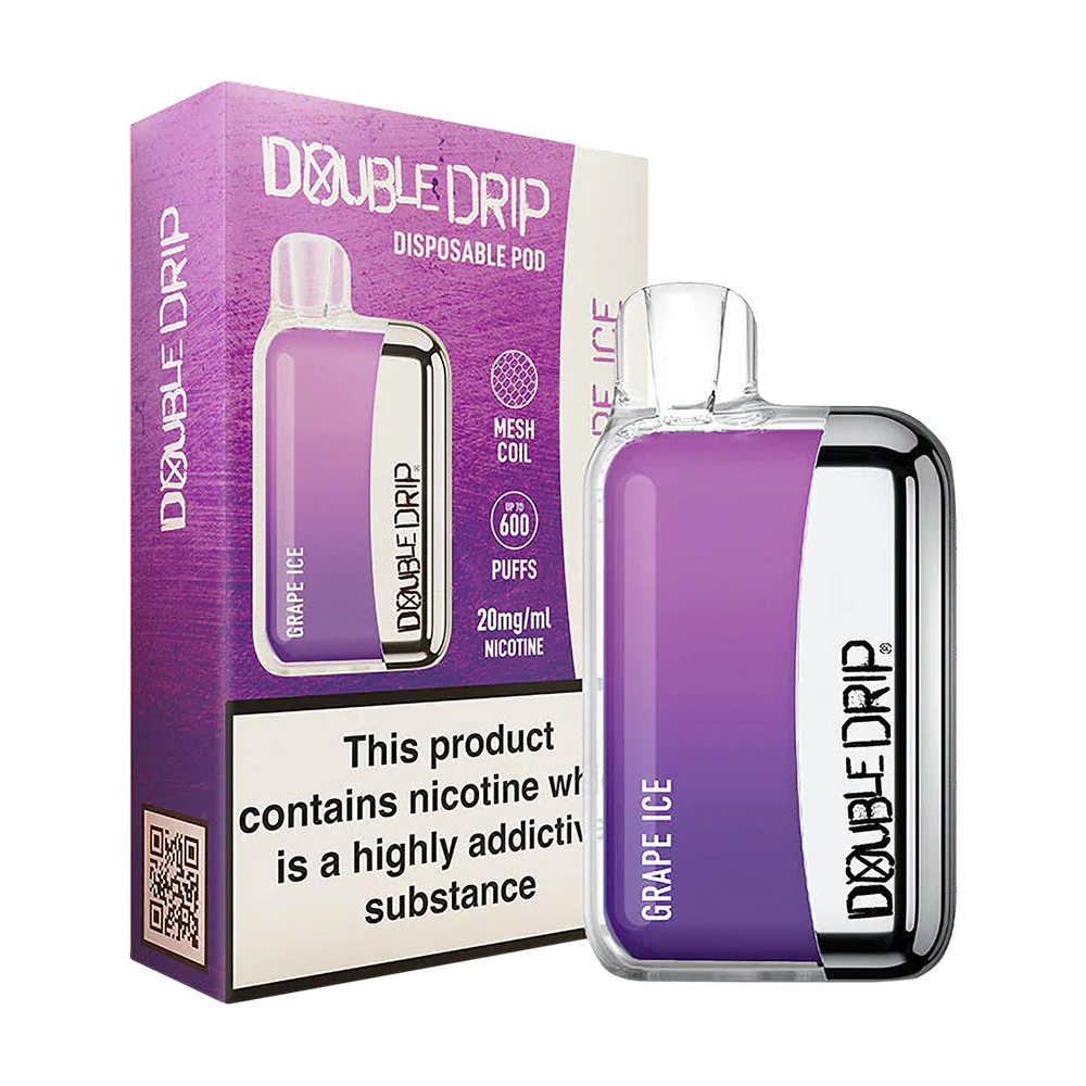 Grape Ice Double Drip Disposable Vape