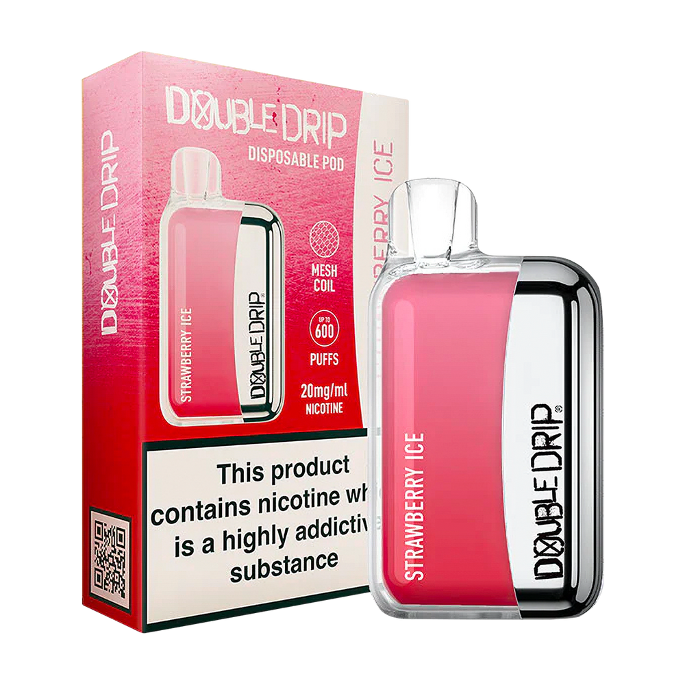 Strawberry Ice Double Drip Disposable Vape