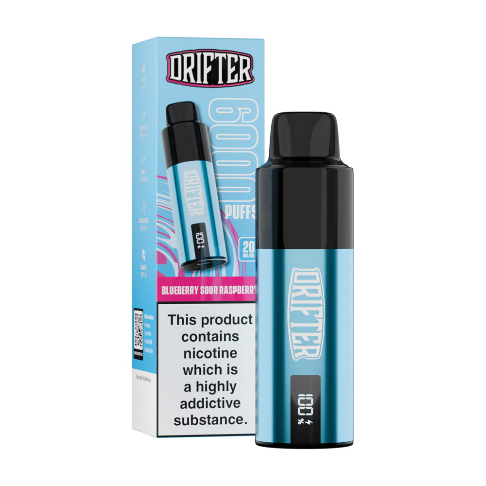 Drifter 6K Pod Kit blueberry sour raspberry