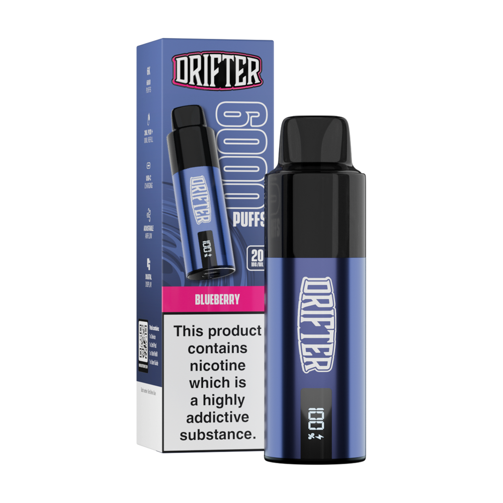 Drifter 6K Pod Kit blueberry