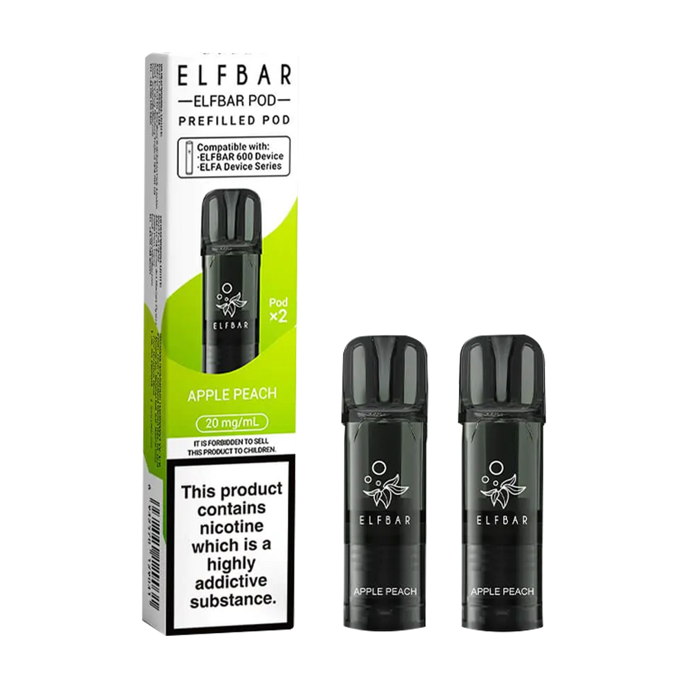 Elfbar 600 Prefilled POD Apple Peach