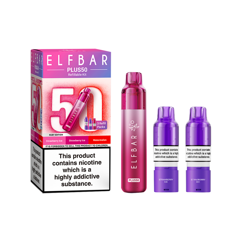 Elf Bar Plus 50 Prefilled Pod Kit  Vape Shop