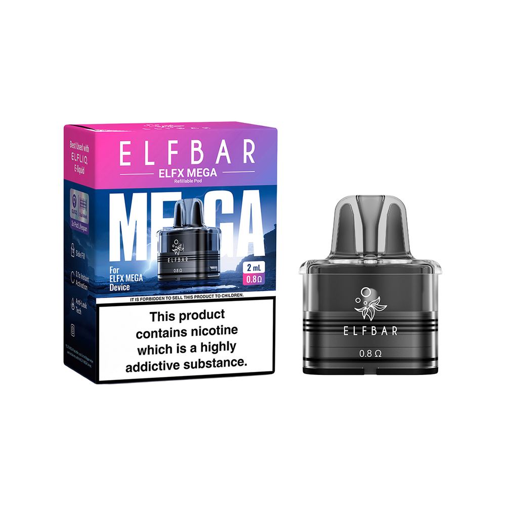 elfbar elfx mega pod 08ohms