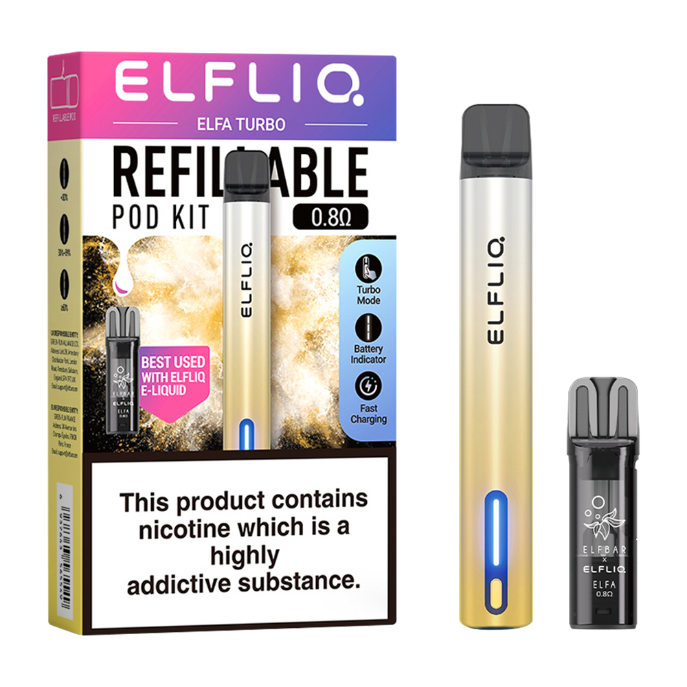 Elfliq Elfa Turbo Pod Kit | Refillable Pod Kit
