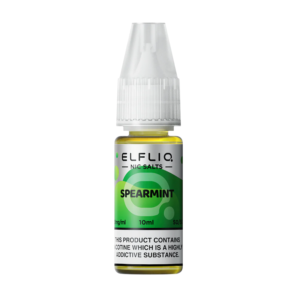 elfliq by elfbar nic salts 10ml spearmint