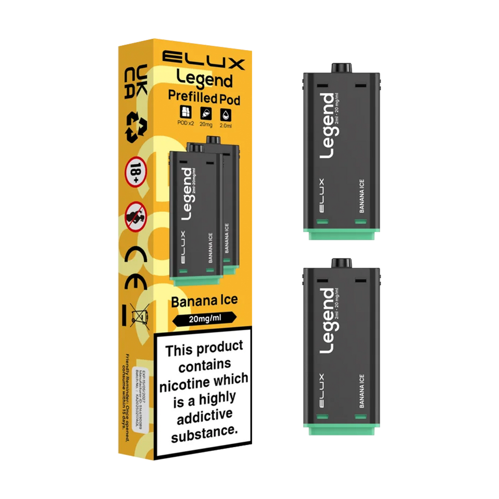 Banana Ice Elux Legend 1500 Pods
