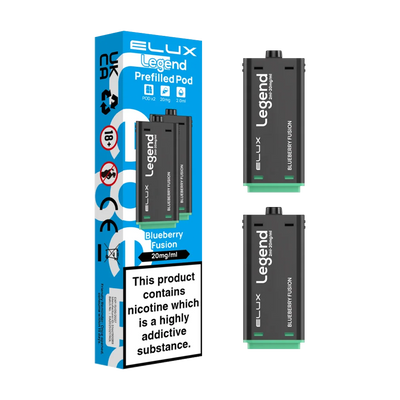 Blueberry Fusion Elux Legend 1500 Pods
Success
