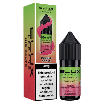 Double Apple Nic Salt by Elux 10ml