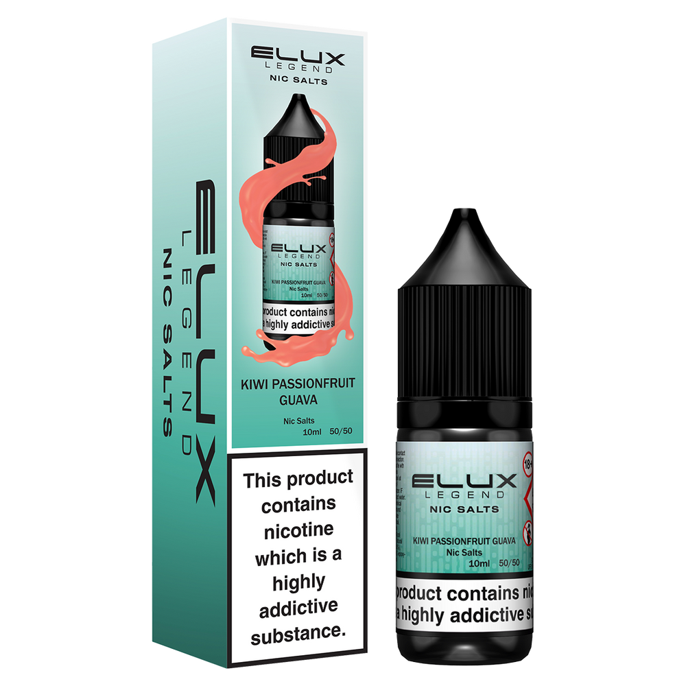 Kiwi Passionfruit Guava Nic Salt by Elux 10ml