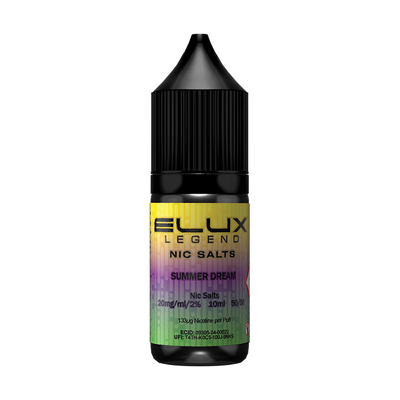 elux legend nic salts summer dream 10ml