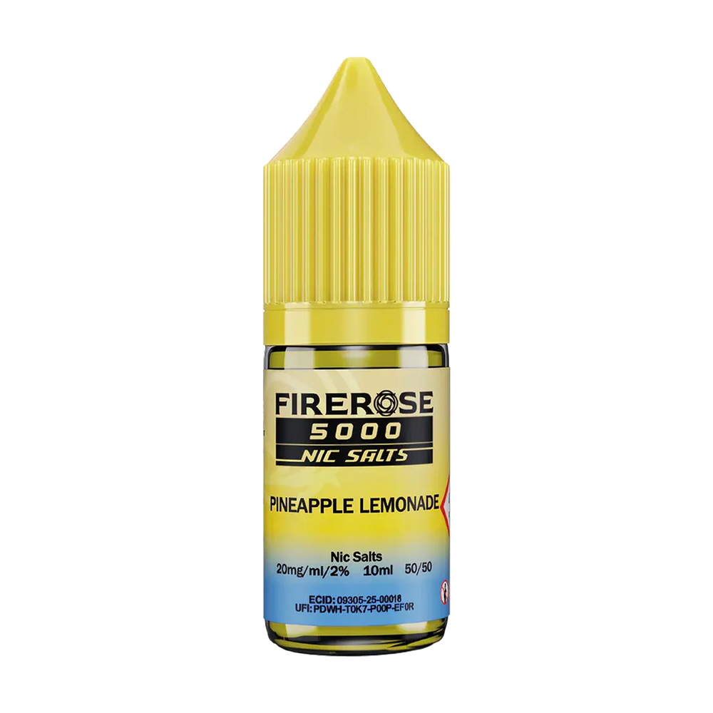 elux fire rose 5000 nic salt eliquid pineapple lemonade