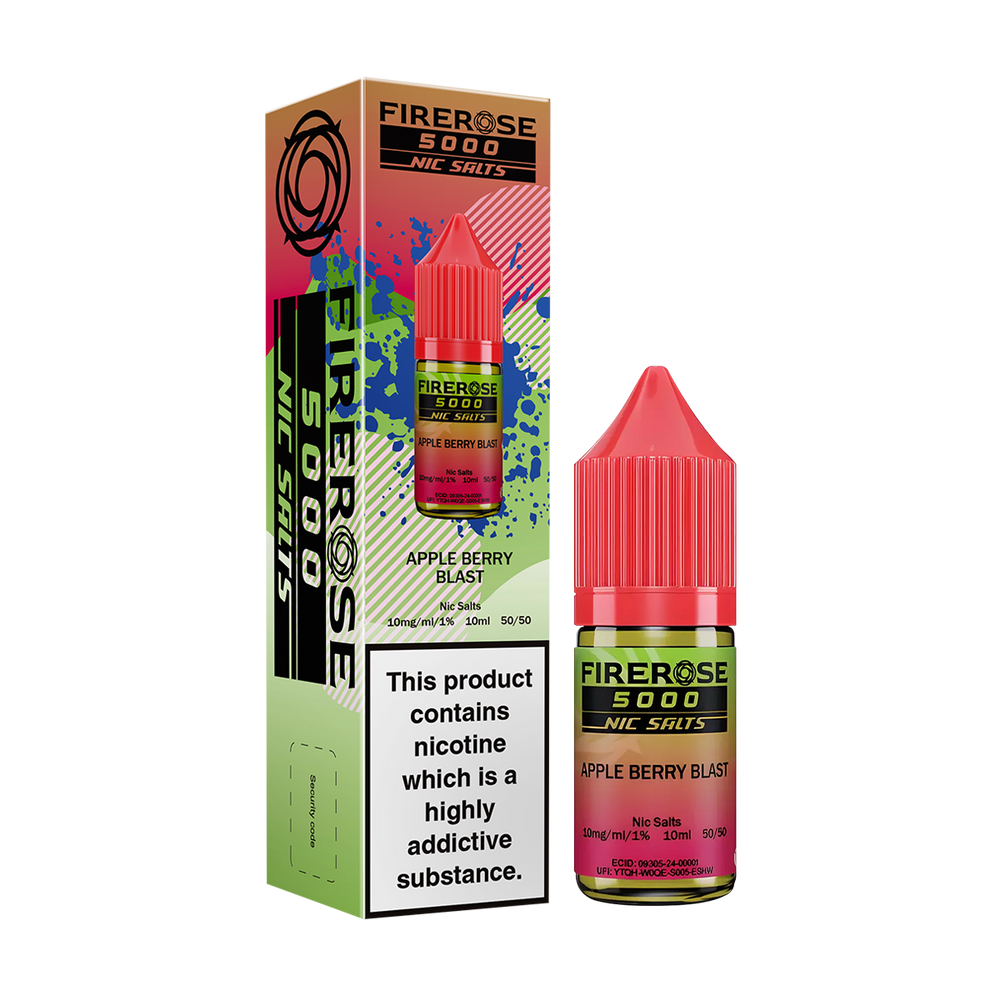 elux firerose 5000 nic salt apple berry