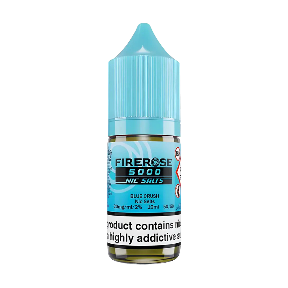 elux firerose 5000 nic salt eliquid blue crush