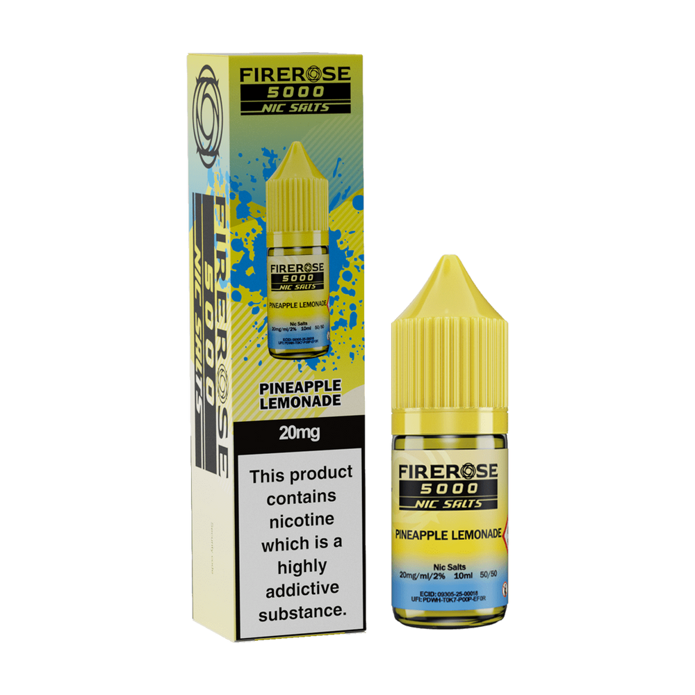 elux firerose 5000 nic salt pineapple lemonade