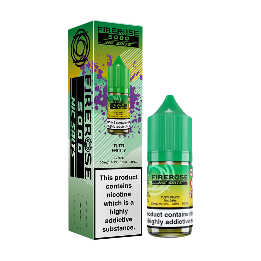 elux firerose 5000 nic salt tutti fruity